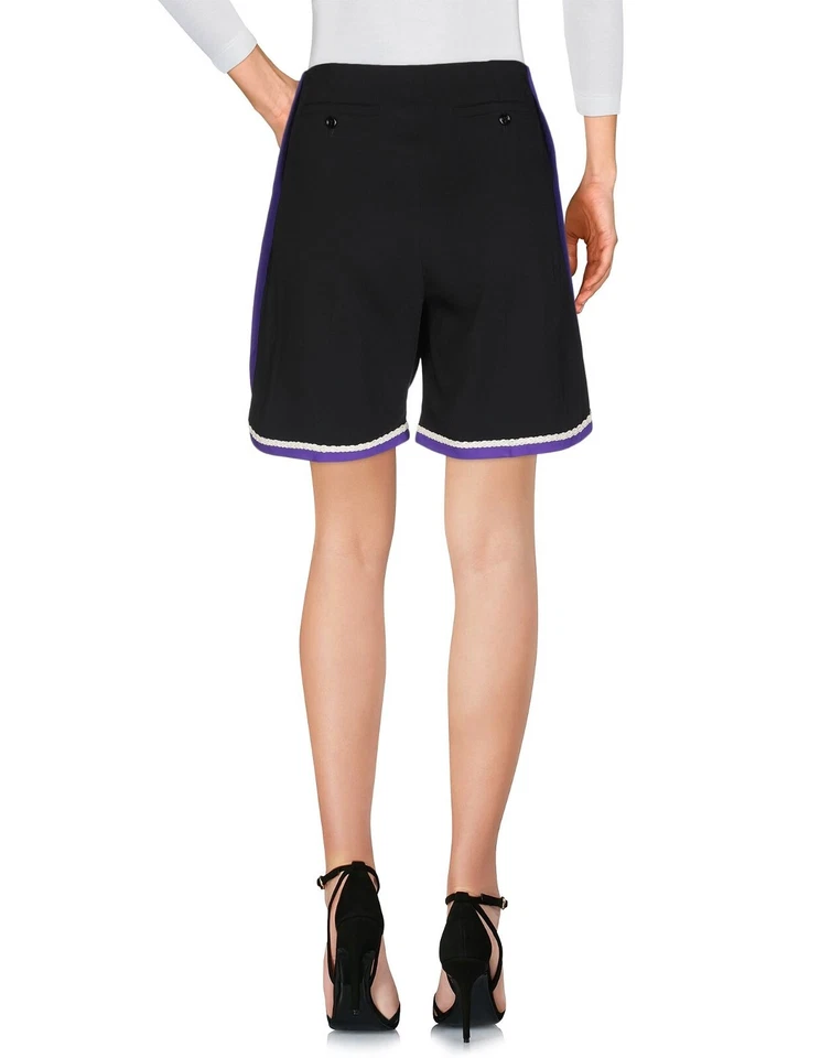 Pantalones cortos negros GUCCI $1,6 K, IT 36 (se adapta a IT 36 a 40), nuevos con etiquetas Foto 2 de 4