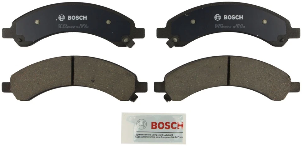 Pastillas de freno traseras de cerámica QuietCast Bosch 2003-2008 Chevrolet Express 3500 Foto 4 de 4