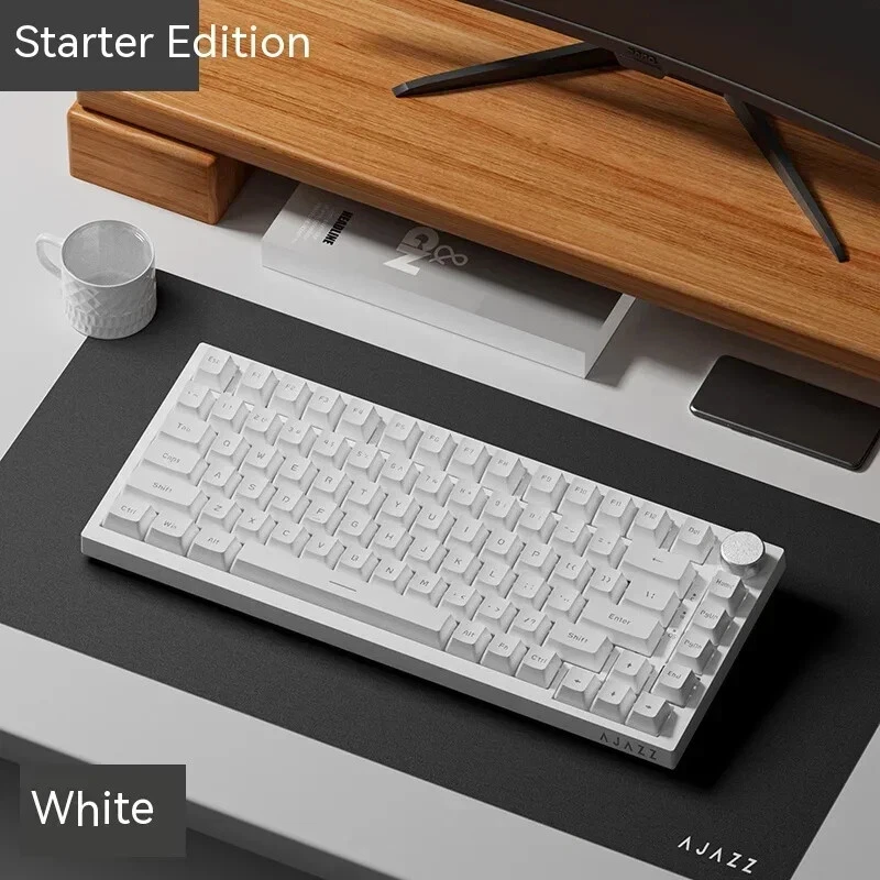 Mechanical Keyboard with TFT Screen Multifunctional Knob Gaming Keyboard Triple Mode Connectivity for Enhanced Performance Mechanical Keyboard with TFT Screen Multifunctional Knob Gaming Keyboard Triple Mode Connectivity for Enhanced Performance