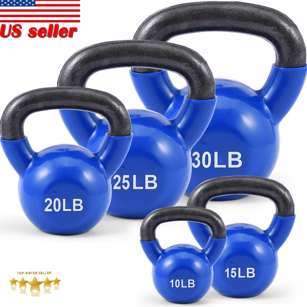 Iron Kettlebells Vinyl Coated Kettlebells Exercise Kettlebell,Weight