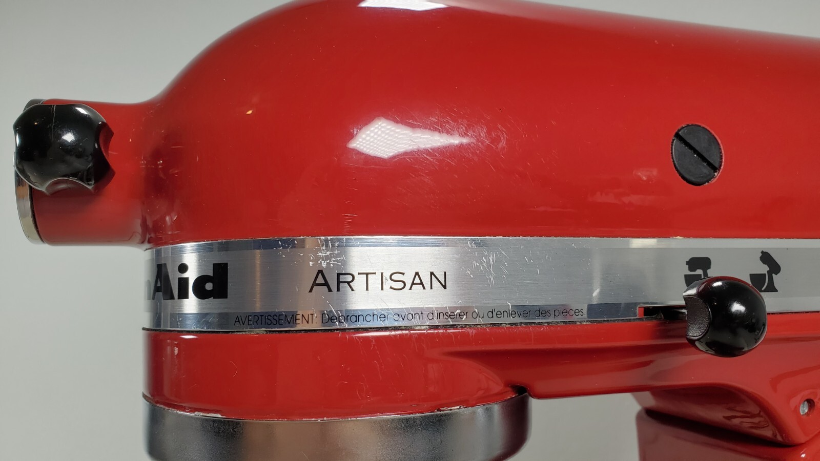 KitchenAid Artisan 5 Qt. TiltHead Stand Mixer Empire Red KSM150PSER w/ Paddle eBay
