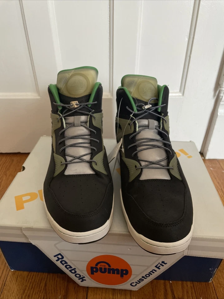 Me In Box Reebok Pump Omni Zone LT X Solebox J94638 Size 13 Green - Image 4 of 4