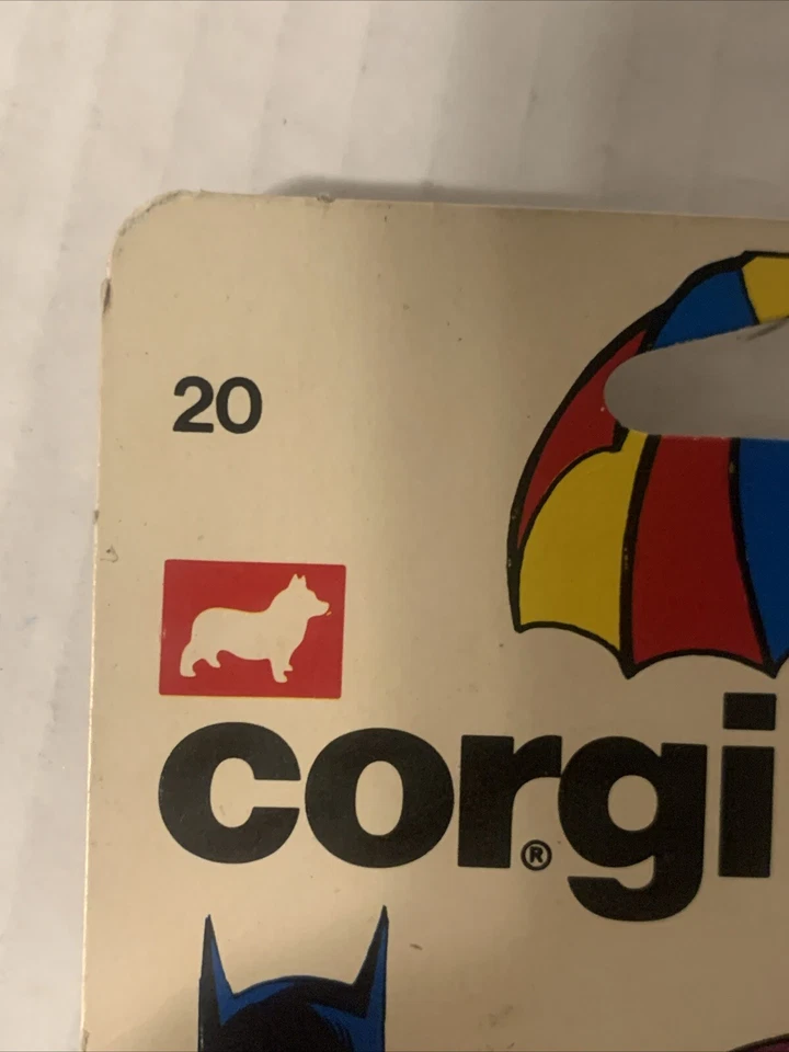 #Antiguo juguete de Batman# CORGI Juniors Batman Pingüino Diecast modelo de coche Mettoy Foto 2 de 4