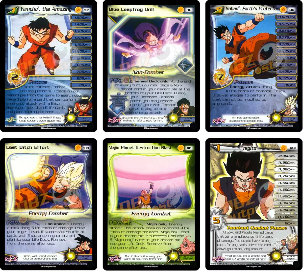 Dragon Ball Z Online Card Game Fusion Saga 14 by DEMONHERO90 on