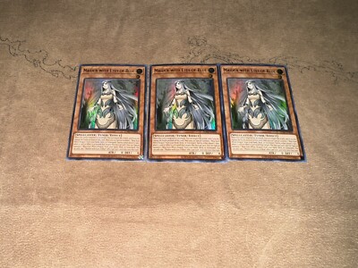 YUGIOH 3X MAIDEN WITH EYES OF BLUE ULTRA RARE LDK2-ENK06 PLAYSET LDK2 SETO KAIBA