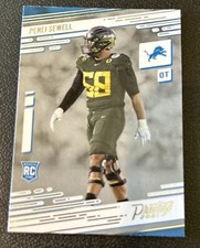 2021 Panini Prestige #243 Penei Sewell Detroit Lions RC