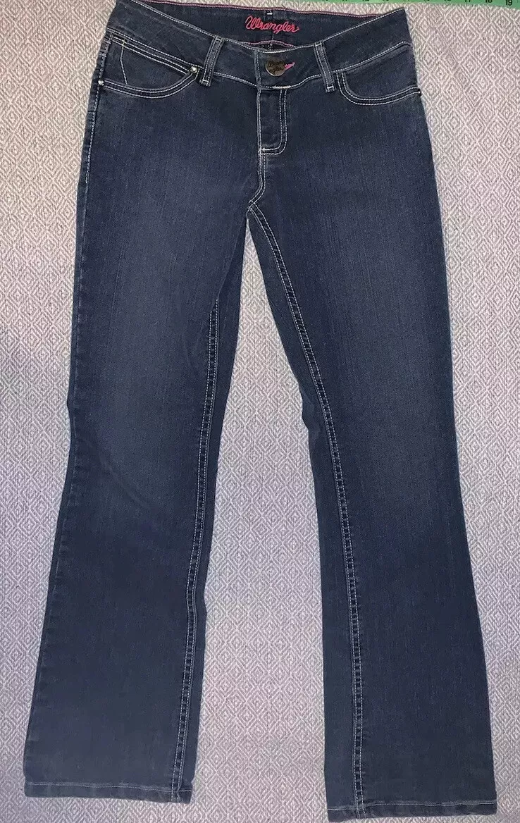 Wrangler pink best sale jeans
