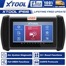 USED XTOOL IP616 OBD2 Scanner Auto Car Full System Diagnostic Scan CANFD Tool