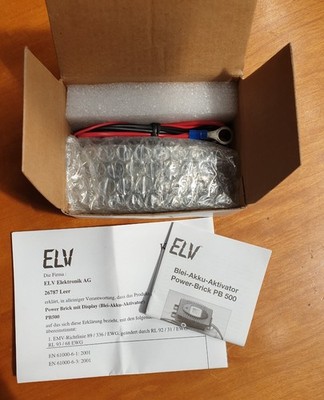 ELV Power Brick PB 500 Blei-Akku-Informationssystem mit Aktivator neu