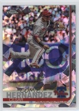 2019 Topps Chrome Sapphire Edition Cesar Hernandez #331 yf0