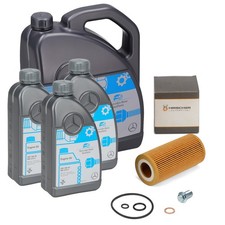 8L ORIGINAL 5W-40 MB 229.5 + HIRSCHER Ölfilter für MERCEDES W203 W210 W211 CDI 8L ORIGINAL 5W-40 MB 229.5 + HIRSCHER Ölfilter für MERCEDES W203 W210 W211 CDI