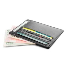 Gibo Auja - Brand New Genuine Leather Wallet Super Slim Card Holder Card Case Mo