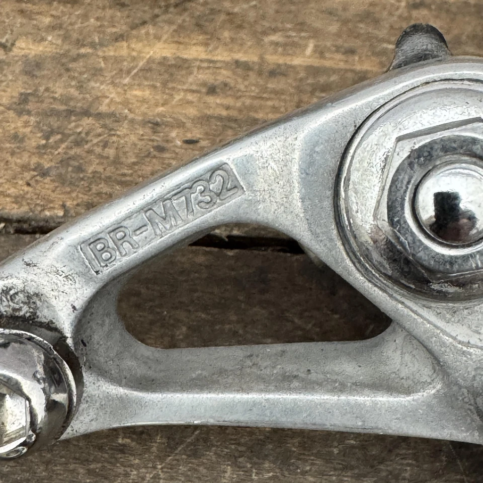 Vintage Shimano Deore XT BR-M732 Cantilever Brake Set w/ Bolts Japan 90s MTB - Image 3 of 4