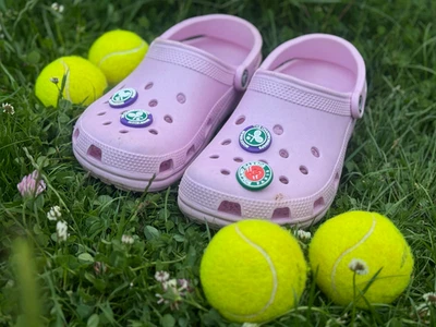 Tennis Fan Croc Charms I Roland Garros I Wimbledon