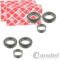 2X febi bilstein RADLAGER-SATZ Hinten Beidseitig Passend FÜR Ford Transit