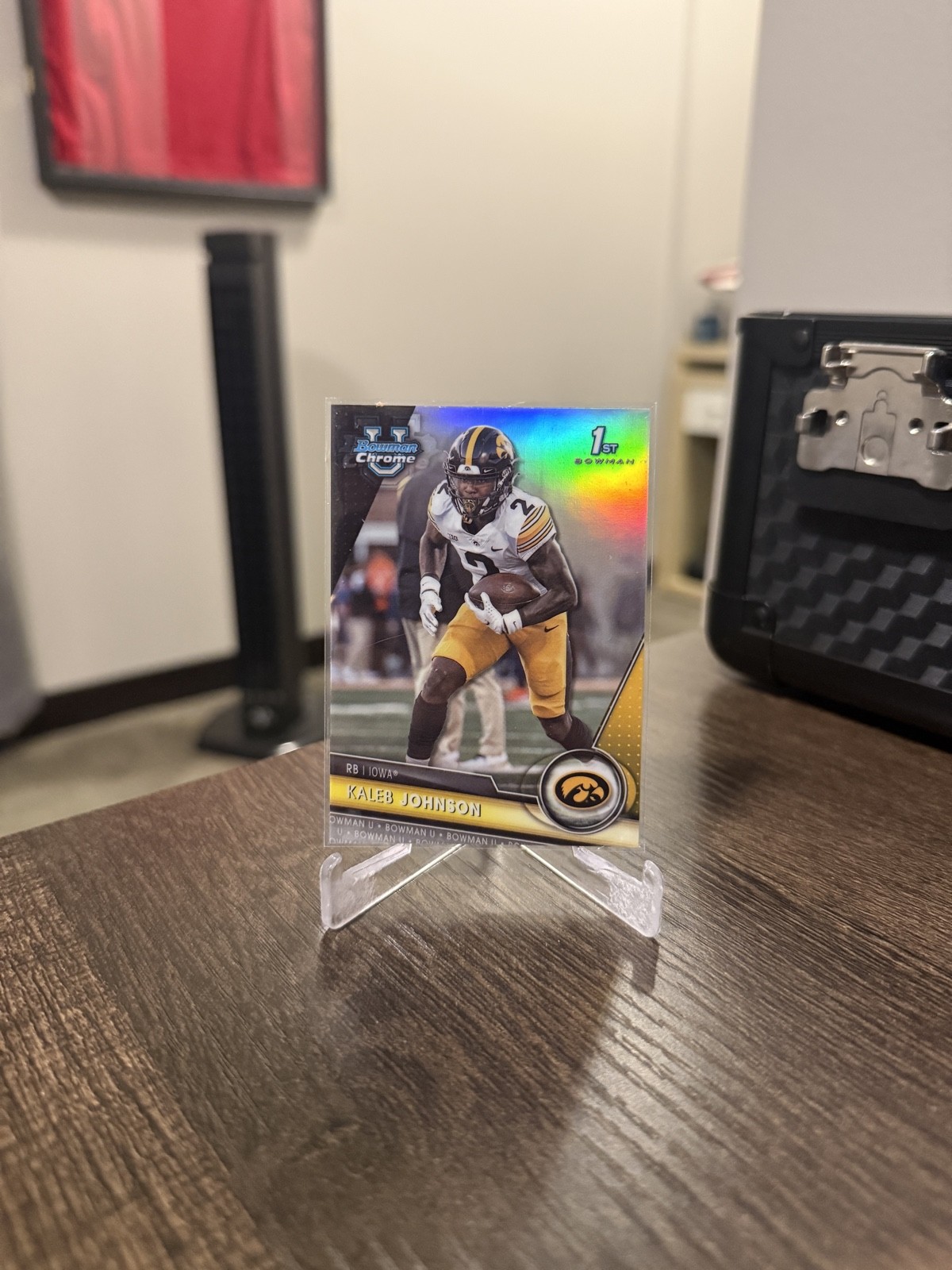 2023 Bowman University Chrome - Kaleb Johnson #61 Refractor (RC)