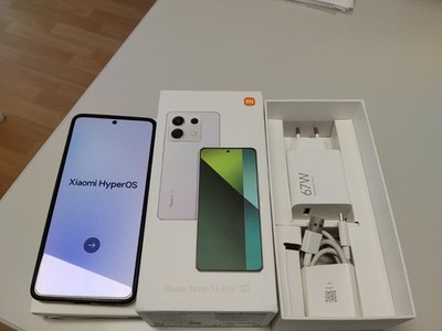 Xiaomi Redmi Note 13 Pro 5G Smartphone 8+128GB 6,67''AMOLED 200MP 5100mAh 67W NFC