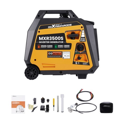 #ad #ad 3500 Watt Portable Generator Inverter 3200W Dual Fuel Electric Start for Camping $705.89