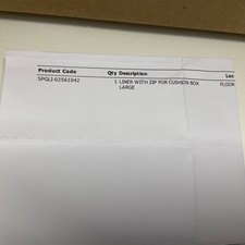 Kettler Ersatz-Einlage mit Reißverschluss für Palma Rattan Kissenbox NEU & Originalverpackt