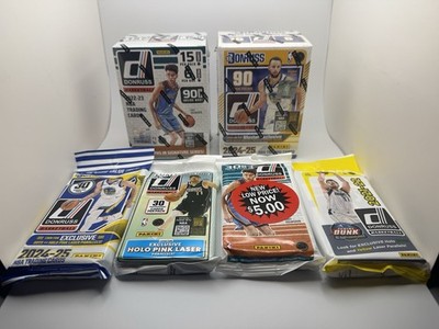 2022-23/2024-25 Donruss Basketball 2 Blaster+4 Value Pack Sealed Lot! Wemby RC?