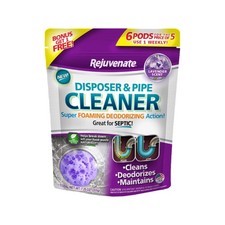 Rejuvenate Garbage Disposal and Drain Pipe Cleaner Powerful Foaming Action an...