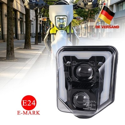 LED Scheinwerfer DRL Für Husqvarna 701 SuperMoto 501 300 450 350 250 Headlight