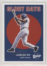 2001 Upper Deck Vintage Glory Days Jermaine Dye #G1 2r8