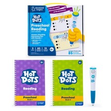 Educational Insights Hot Dots Preschool Reading Set - Preschool Workbooks with I