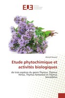 Ahmed Nouasri | Etude Phytochimique Et ActivitéS Biologiques | Taschenbuch