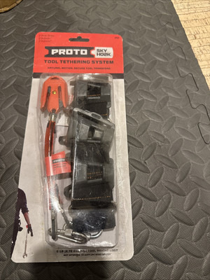 Stanley Proto Skyhook JPS2 Tool Tethering System 2 Skydock 2 Wrist Strap 2 hooks