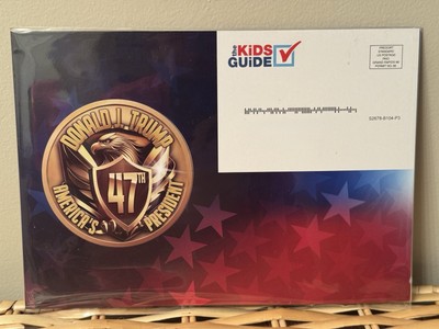 The Kids Guide to President Trump America s 47 President Collectible PIN! RARE!