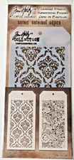 TIM HOLTZ Stampers Anonymous Layering Stencils - GOTHIC  DOILY MI-THS506