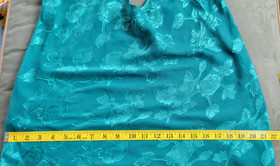 Vintage Christmas Green Short & Sheer Strappy Sexy Nightie Size Small