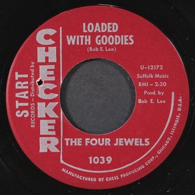FOUR JEWELS: loaded with goodies / dapper dan CHECKER 7'' Single 45 RPM