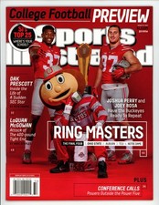 Joshua Perry Joey Bosa 8/10/15 Sports Illustrated SI NO LABEL Newsstand 2015 OSU