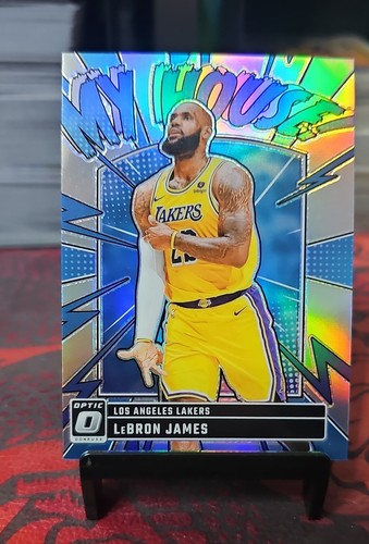 LeBron James [Holo] #3 2024 Panini Donruss Optic My House card