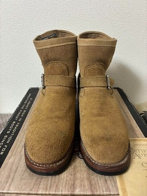 Chippewa 91070 engineer boot sand suede color brown size US 8E fashion goods