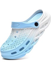 Men's and Women's Arch Support Clogs Garden Shoes Slip-on Outdoor Beach Slipp...