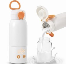 NEW Portable Travel Bottle Heating Warmer 12oz Large Capacity Fast Long Battery
