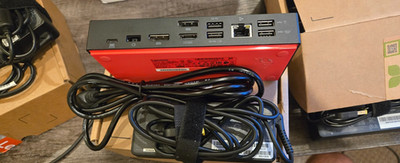 Lenovo ThinkPad USB-C Dock Gen 2 LDC-G2 40AS 03X7609 Docking Station + 90W