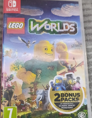 Nintendo Switch LEGO Worlds mit 2 Bonus Packs, Pro Controller kompatibel, PAL
