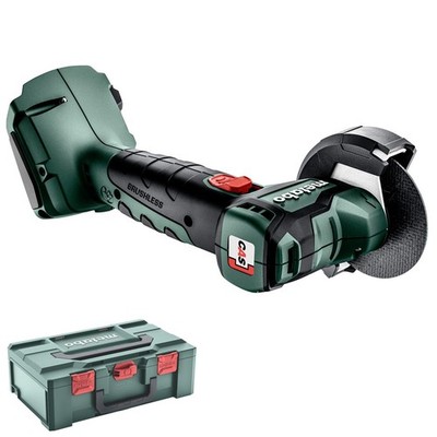 Metabo Akku Winkelschleifer CC 18V LTX BL Ø 76mm Solo ohne Akku/Lader metaBOX