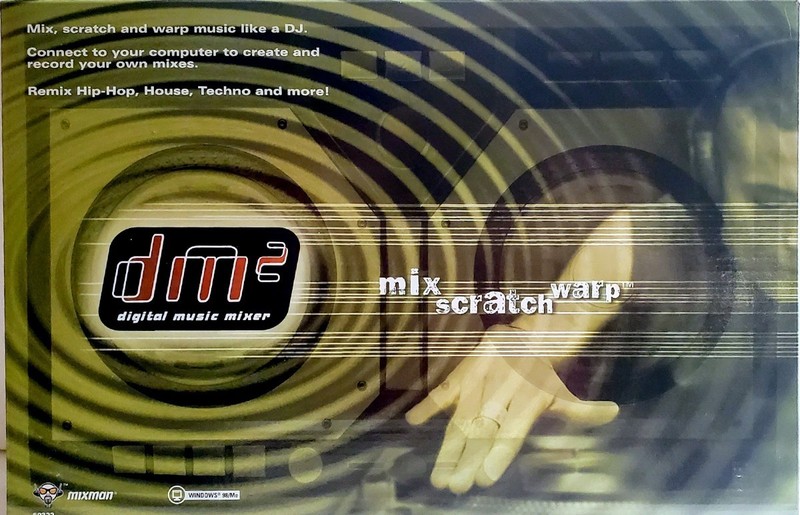DM2 Digital Music Mixer Remix Record Mix Scratch DJ New in Box