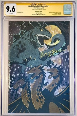 Godzilla In Hell #1 - CGC SS 9.6 Signed by Lloyd Bailey - NYCC LE Virgin Foil