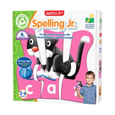 New - The Learning Journey Match It! - Spelling Jr. - Ages 3-6 | 1+ players