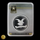 APMEX US Army 1ozt .999 Fine Silver Round -E576