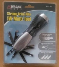 Wagan Tech Xtreme Brite-Nite 1W 12 Multi-Tool item# 2499 Flash Light Very Bright
