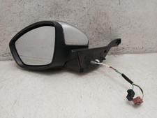2016 PEUGEOT 208 1611240480 NS LEFT PASSENGER'S DOOR WING MIRROR PURETECH S/S AL