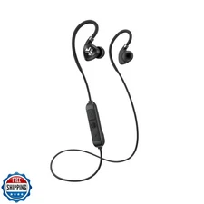 JLab Fit 2.0 Bluetooth Enabled Wireless Sports Earbuds, Bluetooth 4.1, 10mm T