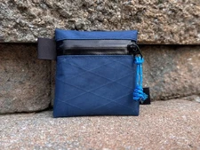 XPac Mini Zip Pouch, 3x3x1 Ascent Ultralight Weatherproof Gear Pouch, EDC  Pouch